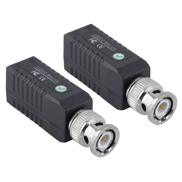 2 PCS CCTV Twisted BNC Single Channel Passive Video Balun Transceiver, 203A 2 PCS CCTV Twisted BNC Single Channel Passive Video Balun Transceiver, 203A